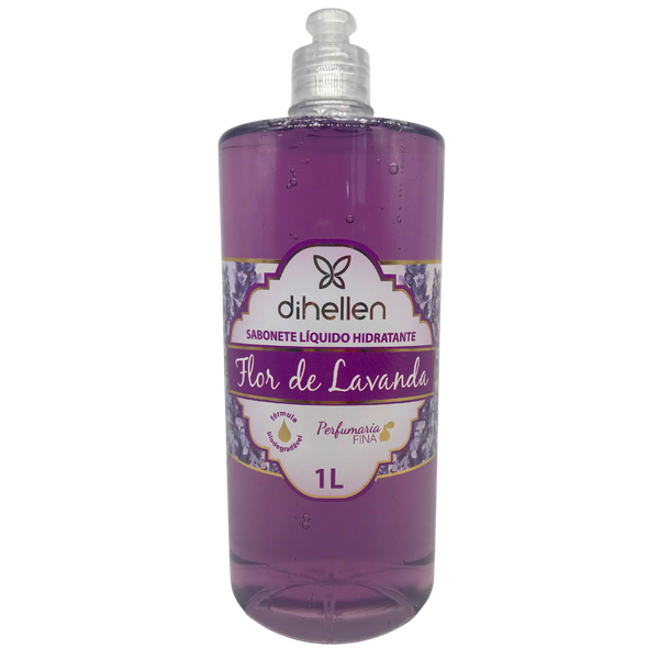SABONETE LIQUIDO DIHELLEN 1L LAVANDA