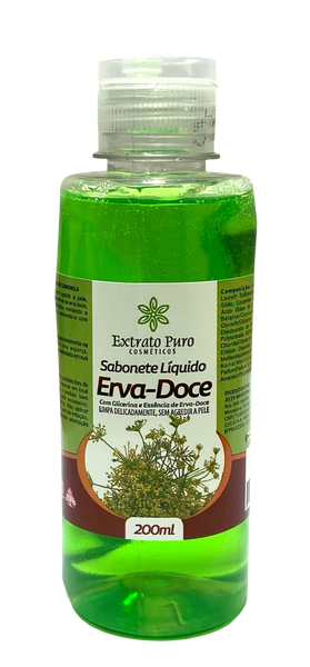 SAB.LIQ EXTRATO PURO 200ML ERVA DOCE