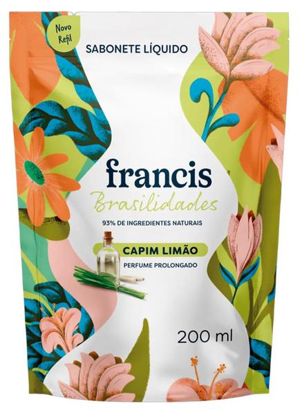 SAB LIQ FRANCIS 200ML CAPIM LIMAO
