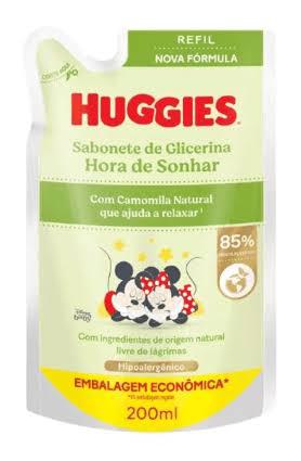 Sabonete 200ml Inf. Liq. Refil Huggies
