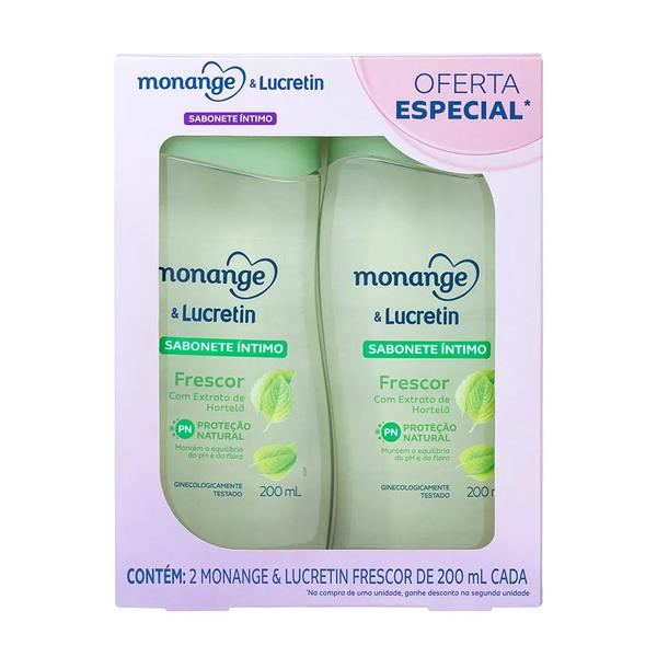 KIT SAB.LIQ.INT.LUCRETIN FRESCOR 200ML
