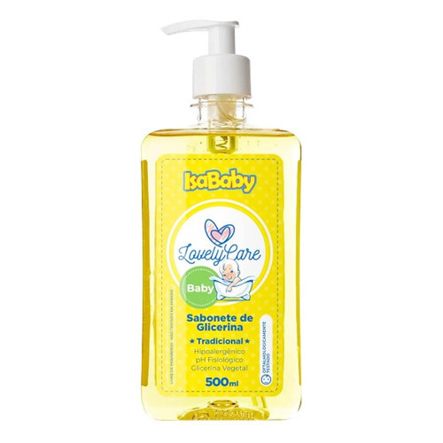SABONETE LIQUIDO ISABABY 500ML LOVELY CA