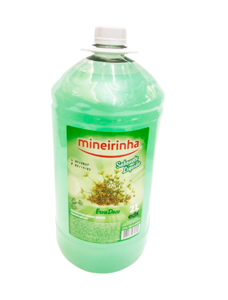 SABONETE LIQUIDO CORPORAL MINEIRINHA ERVA DOCE 2L