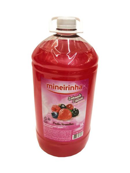 SABONETE LIQUIDO CORPORAL MINEIRINHA FRUTAS VERMELHAS 2L