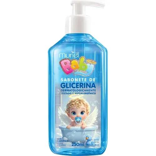SAB LIQ GLICERINA AZUL C/VAL MURIEL BABY 250G