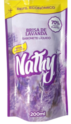 SAB LIQ NATHY 200ML REF LAVANDA
