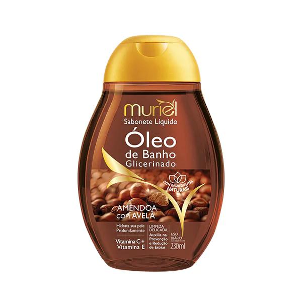 SABONETE LIQ OLEO MURIEL AMENDOA E AVELA 230ML