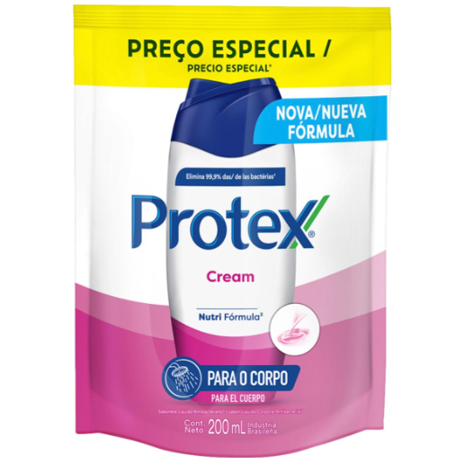 SABONETE LIQUIDO PROTEX 200ML CREAM