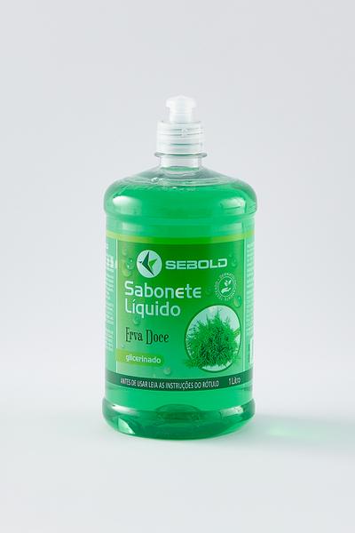 SABONETE LIQUIDO 1 L COM TAMPA PUMP ERVA DOCE