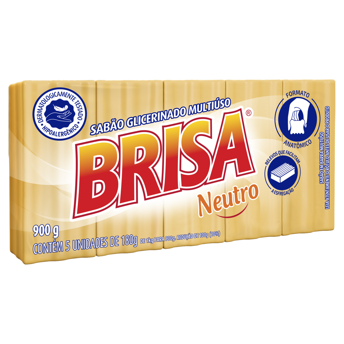 SABAO BARRA BRISA NEUTRO 10X5X180G (AMAR