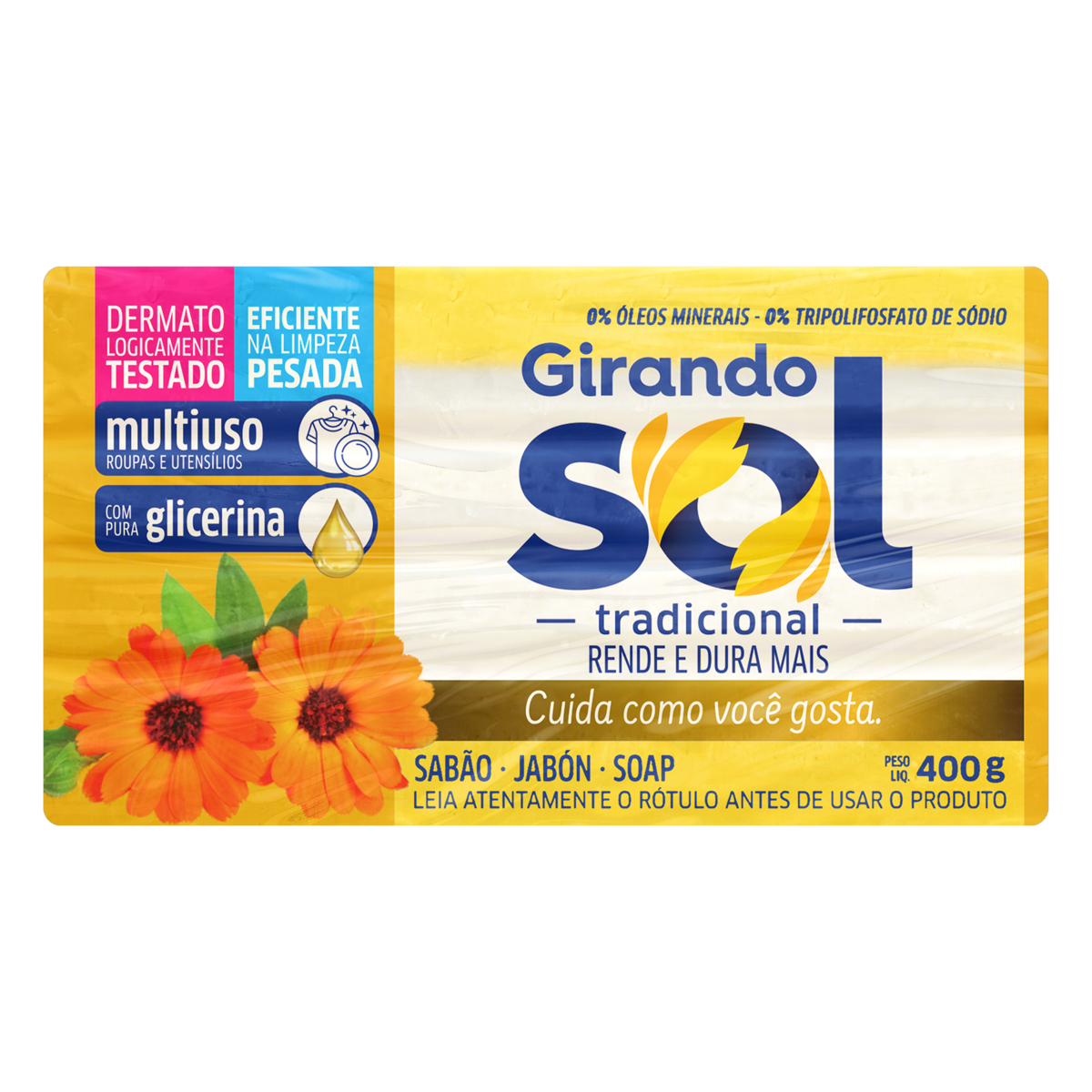 SABAO BARRA G SOL REFINADO 400G