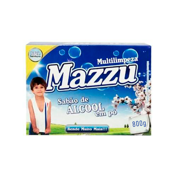 Sabao Po Alcool Mazzu 800g