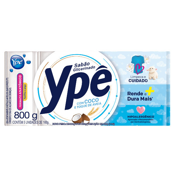 SABAO BR YPE COCO TOQUE DE AVEIA C 5 X160GR 