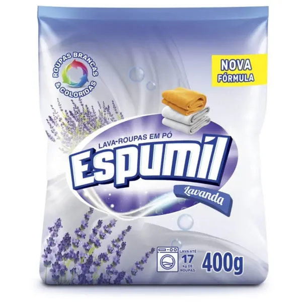 LAVA ROUPA PO ESPUMIL SACHE 400g