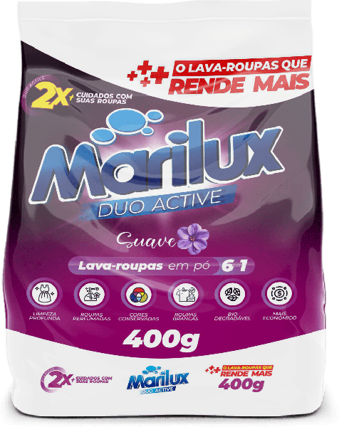 LAVA ROUPAS PO MARILUX SUAVE 400G UN