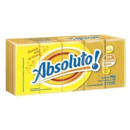 SABAO EM BARRA ABSOLUTO NEUTRO 160G
