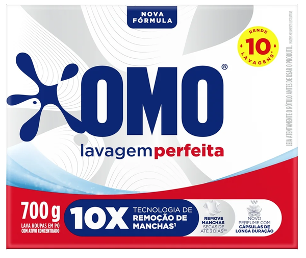 SABAO EM PO OMO LAVAGEM PERFEITA 700G