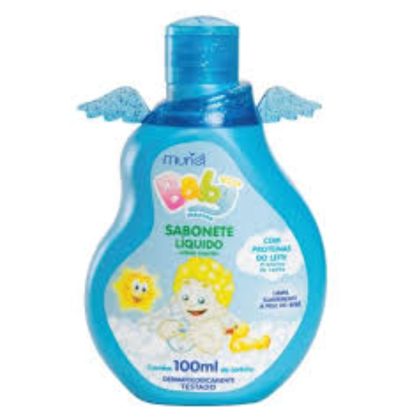 SAB LIQ BABY GLIC 250ML AZUL C/VALV