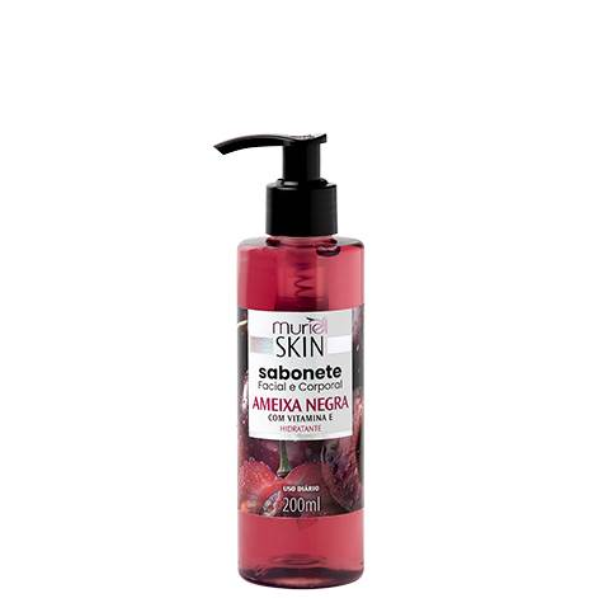 SABONETE LIQ COR SKIN AMEIXA NEGRA 200ML