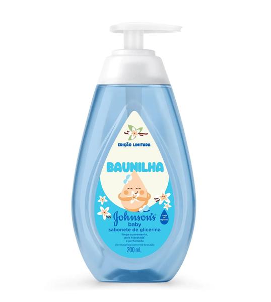 SABONETE LIQ JOHNSON BABY GLICERIN BAUNI
