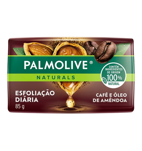 SABONETE PALMOLIVE NATU CAFE OLEO DE AMENDOAS 85GR