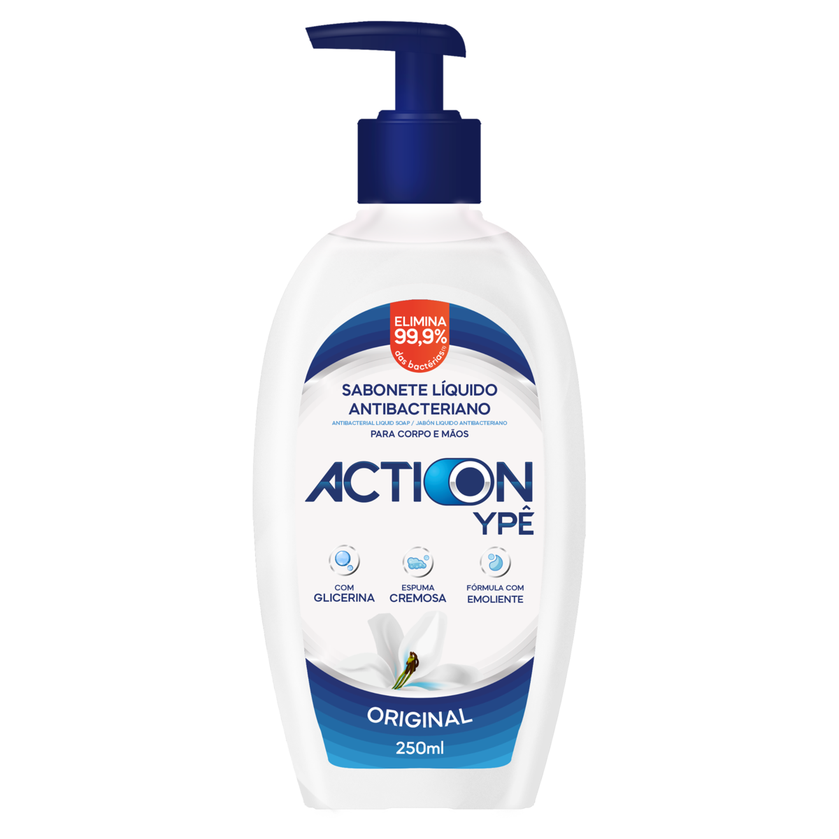 SAB LIQ YPE 250ML ANTIBACTERIANO ACTION