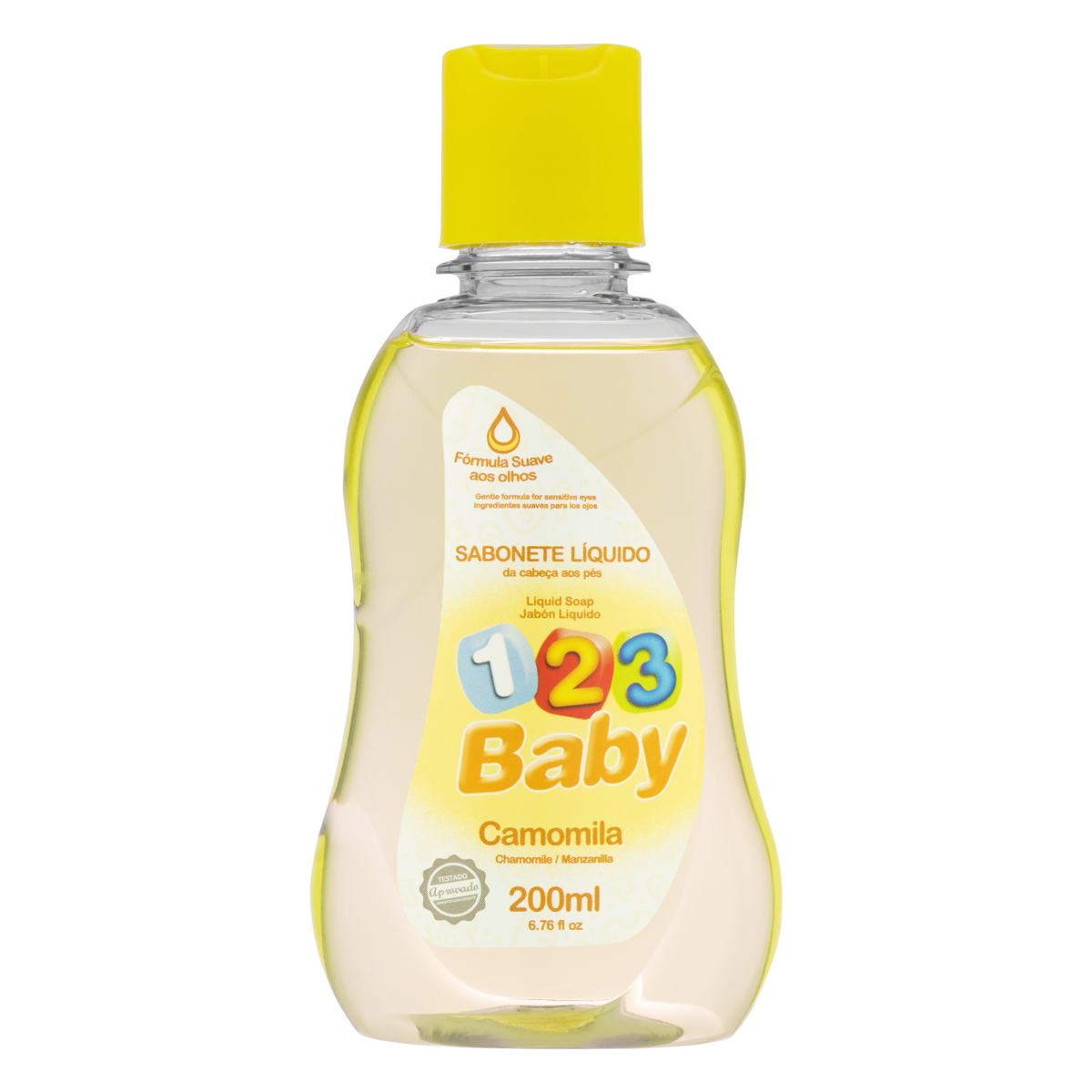 SABONETE CAMOMILA  BABY LIQ 123 200ML