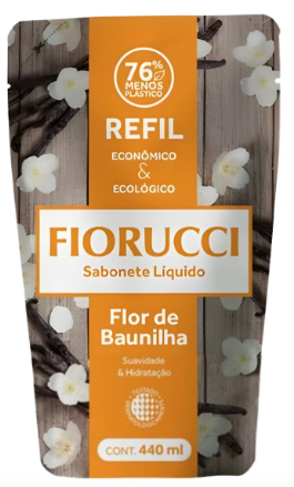 SAB LIQ FIORUCCI REF 440ML FLOR BAU
