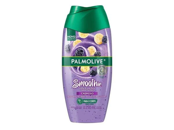 SABONETE LIQUIDO PALMOLIVE PARA O CORPO SMOOTHIE BANANA E FRUTAS VERMELHA 250ML
