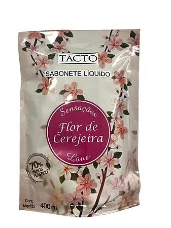 SABONETE LIQUIDO CEREJA TACTO 400ML