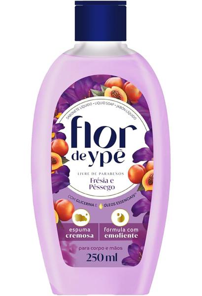 SAB LIQ FLOR DE YPE 250ML FRE PESSEGO