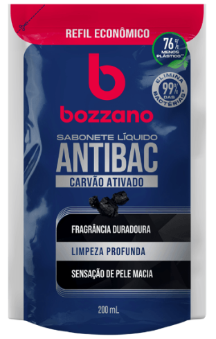 SAB LIQ BOZZANO 200ML RF CARVAO ATIVO