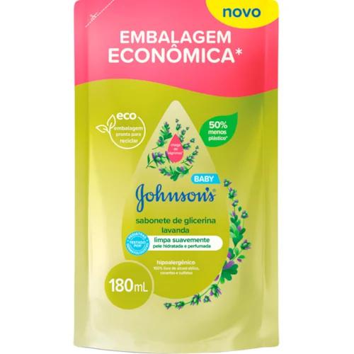 Sabonete 180ml Liq.Johnsons Ref. Lavanda