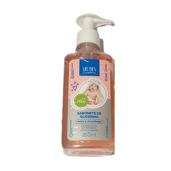 SAB LIQ MELTHEN BABY 250ML GLIC CHEIR BEBE