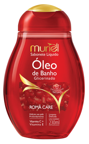 SAB LIQ OLEO BANHO MURIEL ROMA 230ML