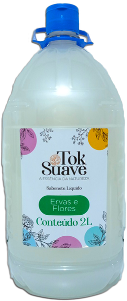 SABON.LIQ.TOK SUAVE 2L ERVAS/FLORES
