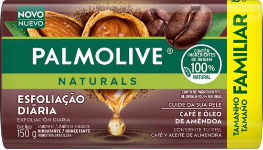 SABONETE PALMOLIVE NAT CAFE OLEO DE AMENDOAS 150GR