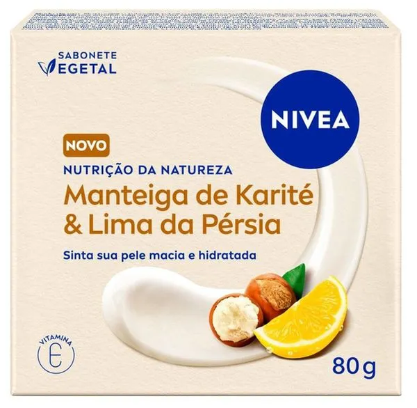SABONETE NIVEA MANT KARITE/LIMA DA PERSI