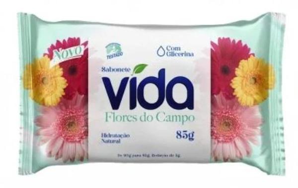 SABONETE VIDA 85GR FLORES CAMPO