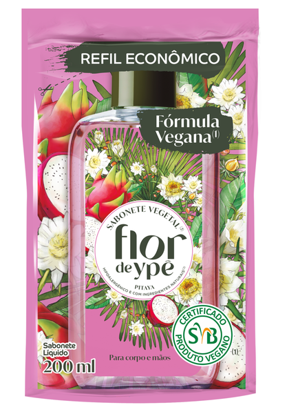 SABONETE LIQUIDO FLOR DE YPE 200ML VEG P