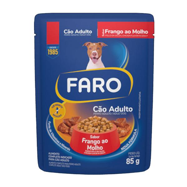 RACAO FARO CAO 85GR AD FRANGO