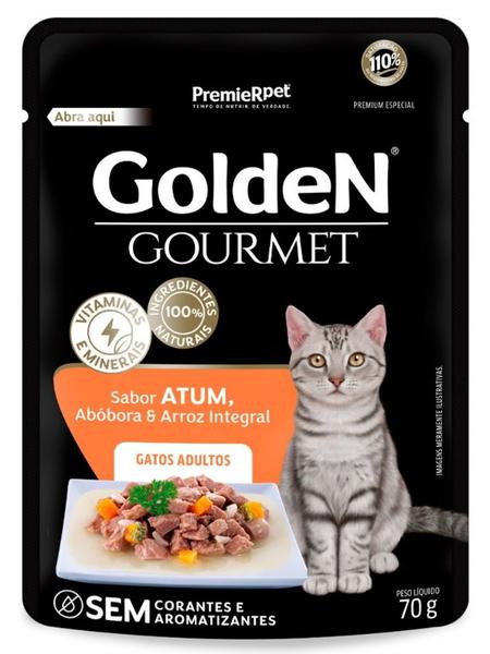 GOLDEN GOURMET GATO ATUM 70G