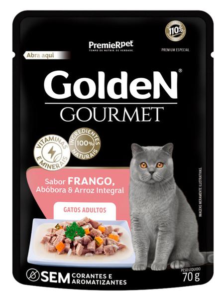 SACHE GATO GOLDEN GOURMET 70G AD FRANGO