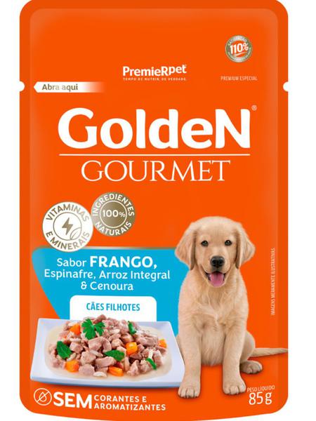 SACHE GATO GOLDEN GOURMET 70G FILHOTE FRANGO 