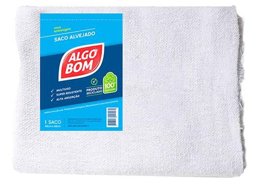 SACO PANO BRANCO 40X60CM ALGOBOM
