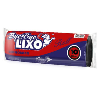 SACOS PARA LIXO BYE BYE LINHA PET 10L