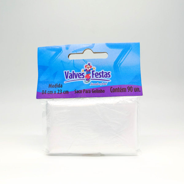 Saco Plast p/Geladinho Festlar C/90