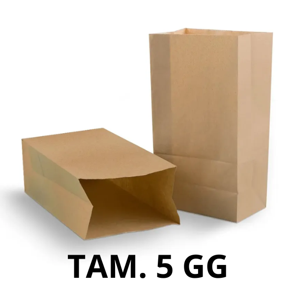 SACO KRAFT VINCO LISO TAM. 5 GG C/ 50UN