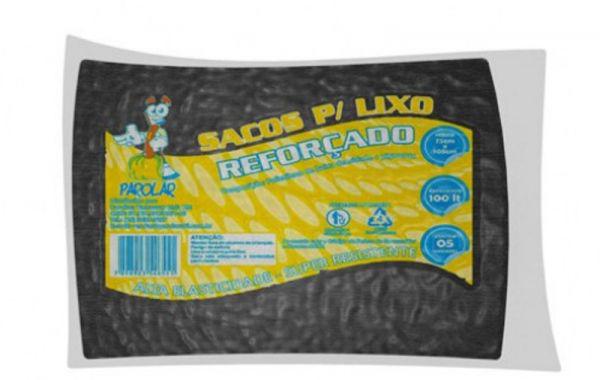 SACO LIXO PAROLAR 100L UNIDADE