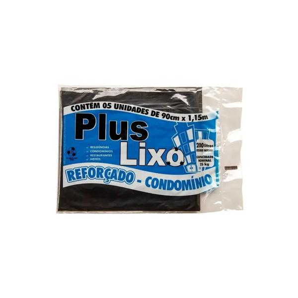 SACO P/LIXO PLUS 200L C/5      C025